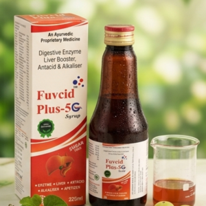 FUVCID PLUS-5G™ Syrup – Ayurvedic Digestive & Liver Support